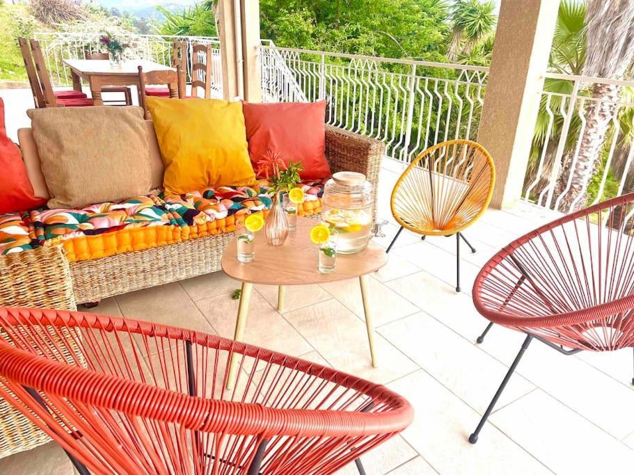 Villa Proche Ajaccio Et Mer Exclusive 2 A 10 Voyageurs Bastelicaccia Buitenkant foto